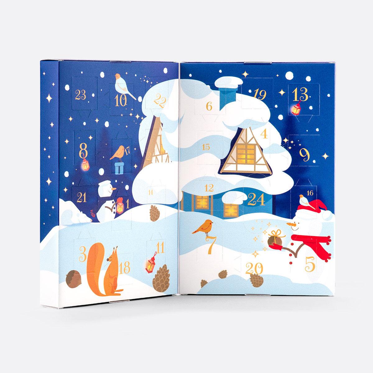 Calendrier de l'Avent Fabrice Gillotte
